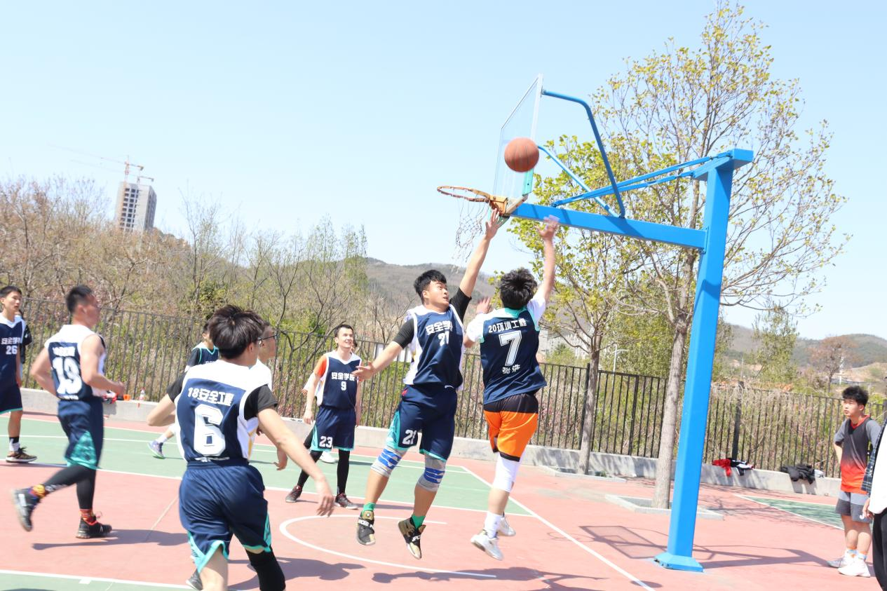 安全学院举办专业篮球赛